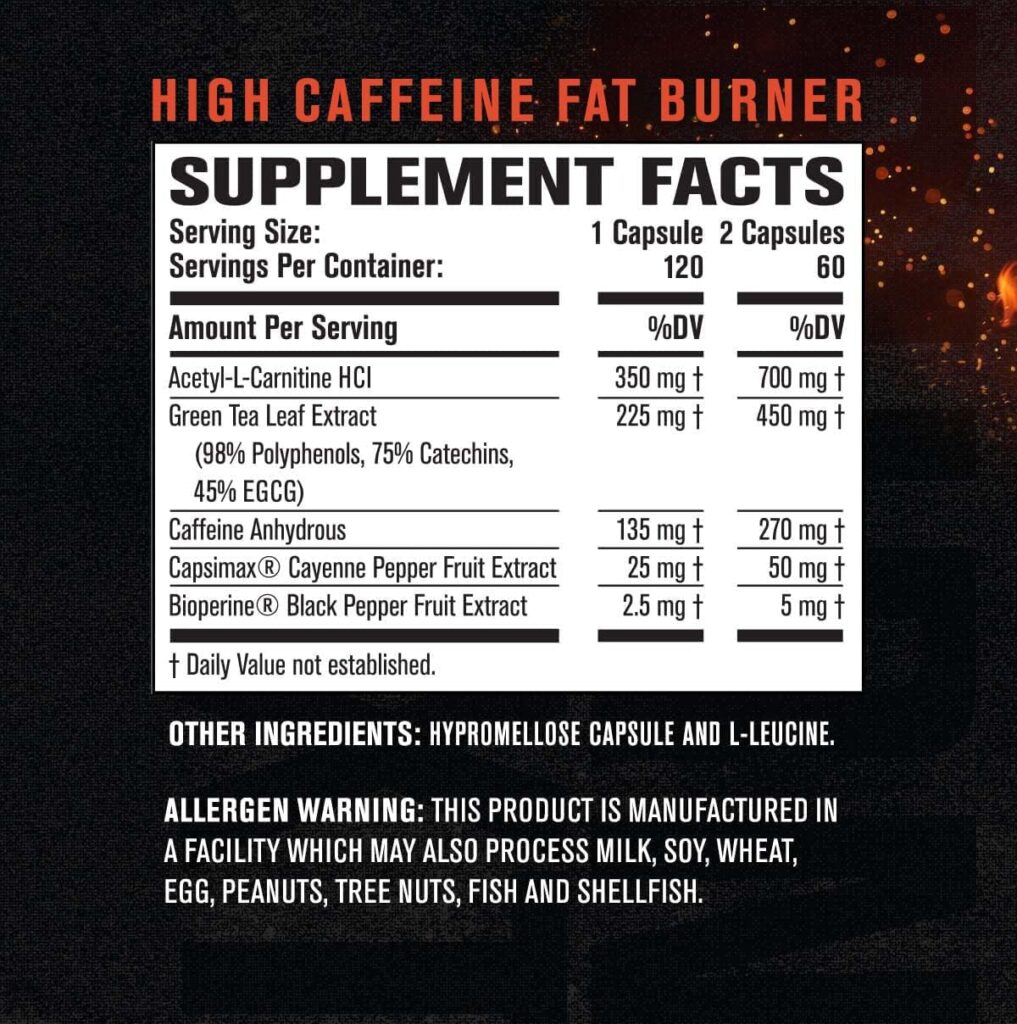 Burn-XT Clinically Studied Fat Burner  Weight Loss Supplement - Appetite Suppressant  Energy Booster - Fat Burning Acetyl L-Carnitine, Green Tea Extract,  More - 60 Natural Diet Pills